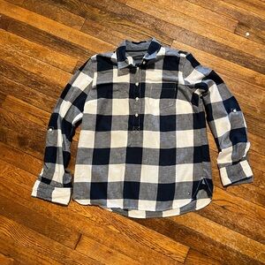 Navy flannel, Tommy Hilfiger size small